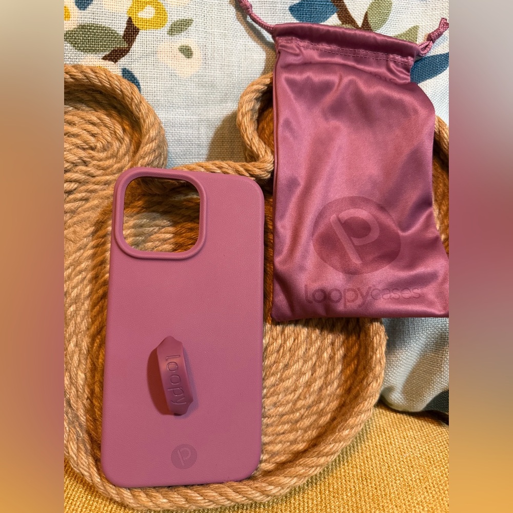 Loopy Case EUC Pebbled iPhone 15 Pro Max Case